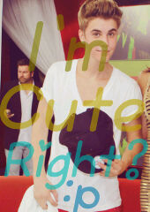 I'm glad to be yours Justin Drew Bieber.......lol no psh.  Belieber'09. Once Belieber Always Belieber!♥