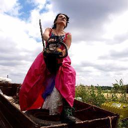 Dandelion & the Rockets spread their political acoustic coffee fueled mayhem and raucous ramblings at every step!Accordian,vocals,bodhran, djembe & double bass.