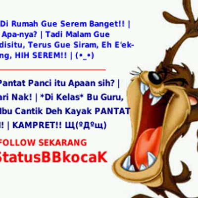 Status BB KocaK StatusBBkocaK Twitter Status BB KocaK StatusBBkocaK Twitter