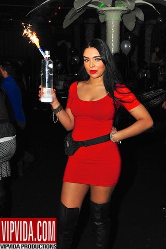 VIPVIDAGIRL! 
VIP BOTTLE WAITRESS AT EL MOROCCO NIGHTCLUB!
