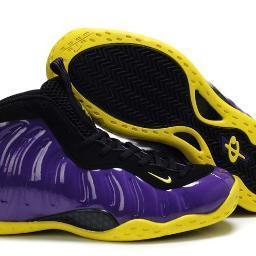 Rt:A Must Cop Exclusive Only Available Here Nike Foamposite One Purple & Yellow Soles Hot La Lakers Colors Just $200 W.U.Pay Hard To Find @HotBillion Now