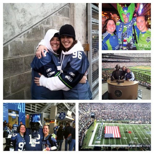 12th man loud and proud! Even got married 12/12/12!!! Life is messy and dirty. When you meet your soulmate playing in the mudd is a lot more fun!