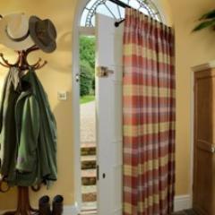 Cosidor is our patented 'British Made' fully adjustable Portiere Rod. Also Soft Furnishings, Blinds, Tracks, Poles & Exceptional Quality Second Hand Curtains.