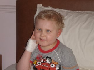 My beautiful boy, lost to DIPG brain cancer, aged 5. on the 16th october 2011. Awareness needed. Also raising funds for Demelza children's hospice.