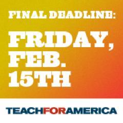 Marylanders for Teach For America! Apply and learn more at http://t.co/JVectcME