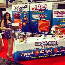 EZ-Jello™ Shot Products - EZ-Squeeze™ Cups, EZ-Inject™ Syringes, Peni-Colada™, and 16 Flavors Of Tasty EZ-Jello Shot Mix! Sold Online & In Over 200+ Retailers