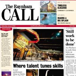RaynhamCall's profile picture. The Raynham Call is a weekly newspaper providing in-depth local coverage of news, sports and human interest stories in Raynham, Mass.