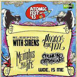 MENTION IF YOU ARE COMING TO ATOMIC FEST 2013! ARE YOU EXCITED AS FUCK?! SAY THANKYOU TO @Deep_Insight FOR BRINGING ALL OF THE BANDS HERE!