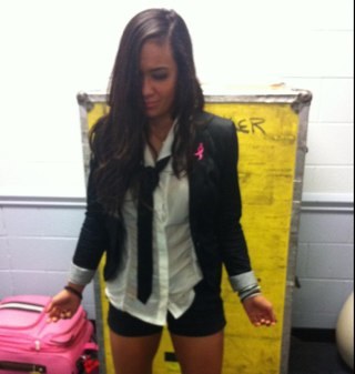 WWE Diva of the Year/ Former Raw GM/ Responds to Geek Goddess, Crazy Chick, Devil's Favorite Diva, & Buttons/ Short temper/ Short everything