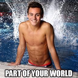 Massive Fan of Tom Daley 3 just follow your dreams you will get there one day! be friendly gain more friends!!!!