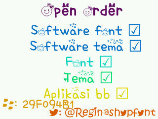 yg minat order cek fav ya .. Follback .͡▹​ just mention ya..
