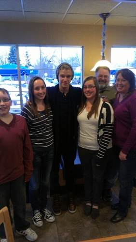 My daughter won the #WISHUWEREHERE Instagram contest :)