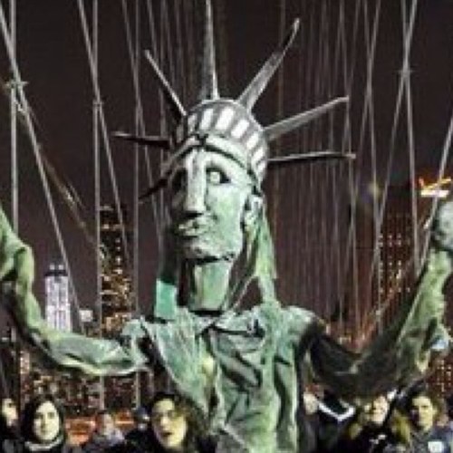 The Occupy Wall St Puppet Guild proudly uses art to fight for social justice.