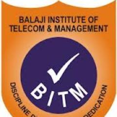 Welcome to Balaji Institute of Telecom and Management (BITM). We offer you a full time post-graduate diploma in Telecom Management.