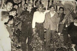 Ave Maria, gentil Sobirana d'aquest aspre cimal, manteniu sempre la fe berguedana a recer de Queralt.