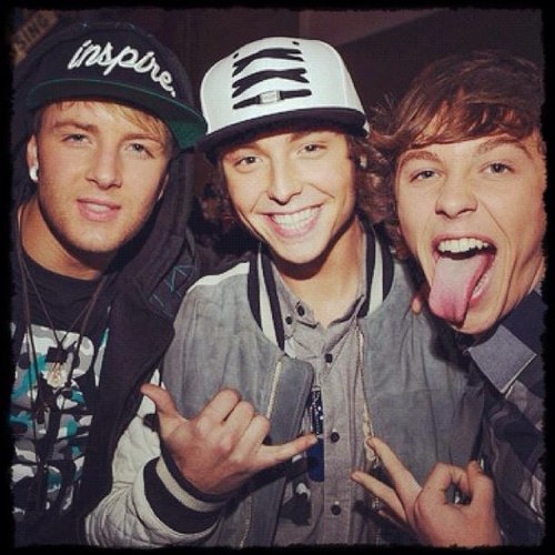 Emblemer 4ever :) Wes, Keaton and Drew ❤