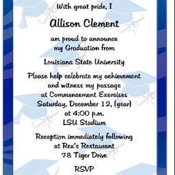 Most exclusive selection of popular graduation invitation announcement stationery cards for all school graduates and for all graduating occasions.