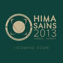 Official Twitter Account of Himpunan Mahasiswa Sains IT Telkom 2013 Sinergis - Inspiratif | Engineering Physics and Computational Science | #2H1J