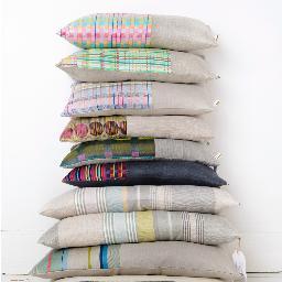 Laura Fletcher Textiles is a collection hand-made, woven home textiles. A love of colour, stripes and texture runs through all of my designs.