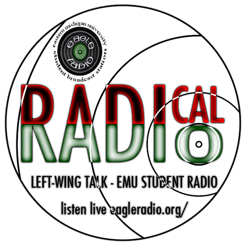 RadicalRadioEMU's profile picture. Radical news, views, music, and more every Sunday from 5-7pm at http://t.co/hOBxK7f7 with your hosts Joel Reinstein and Drew Robert Winter.