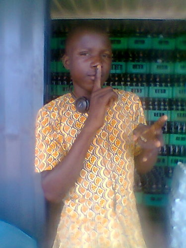 It's your boy diadora known as horla cube a.k.a hormo horla. Gud in acting and playing football.