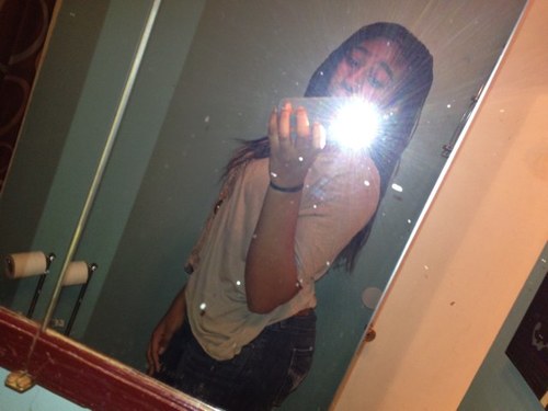 5'9,i play volleyball & basketball, and im a dancer, use to be a cheerleader #teamfollowback #teambrownskin #pink lips