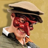 Les Bouffons des Battes, inspired by the masked comedies of old France and Italy, bring their ribald slapstick to the stage. http://t.co/3dL8eZAW