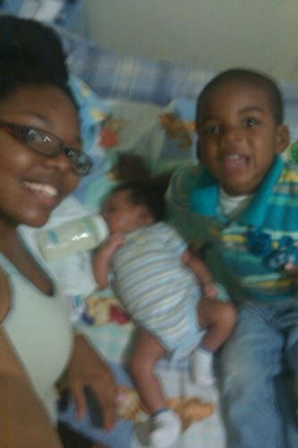 Mother of Two Boys Kaihri and Khyler