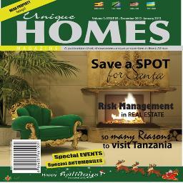 a publication showcasing unique homes in East Africa