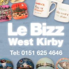 Le Bizz is a card and gift shop in the seaside town of West Kirby, we source only the best design led greeting cards and humour cards with a real edge.