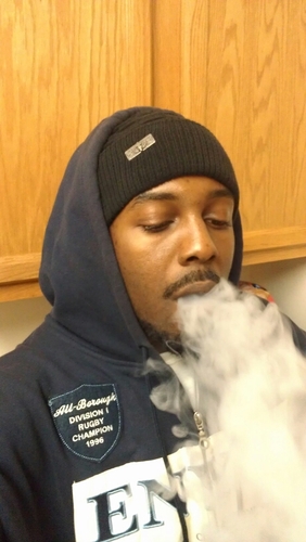 Young and Im Gettin It...instagram @BlackitalianMo #TeamFalcons #TeamHeat #TeamDarkSkin