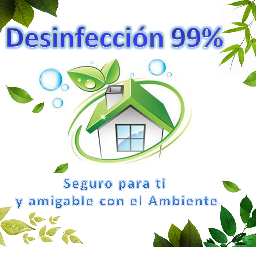 Desinfección 99%
Seguro para ti. y amigable con el ambiente