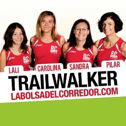 Equip femení de la @BolsaCorredor a la Trailwalker 2013
