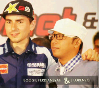 bogieferdian's profile picture. » Master Of Ceremony comedian watch me on youtube@bogieferdian JogetGangnam Style with Jorge Lorenzo