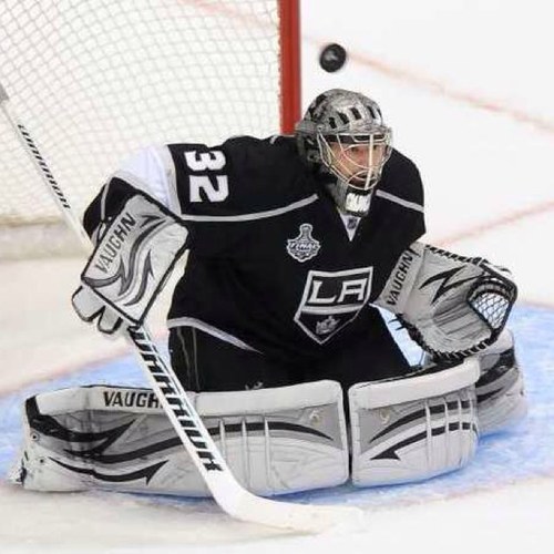 Stanley Cup Chanpion, Conn Smythe Award Winner, LA Kings Goaltender, the Chuck Norris of the NHL. 
(Parody Account)