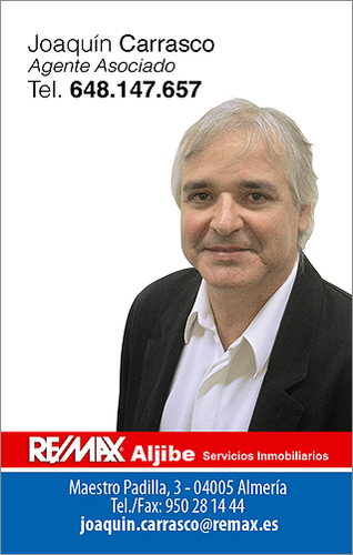 Hoy tomando una caña,cuando he dicho que soy agente inmobiliario en Remax Aljibe aqui en Almería,me dicen que con el valor que le hecho tenía que ser torero.