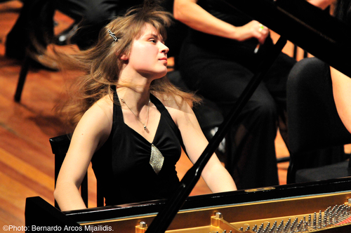 A Ukrainian concert pianist, Anna's international career took off while she was still a child. She's been performing around the world ever since.