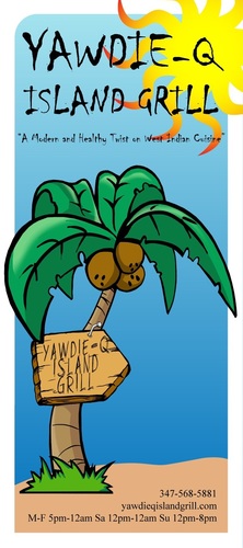 Yawdie-Q Island Grill 
A Modern and Healthy Twist on West Indian Cuisine