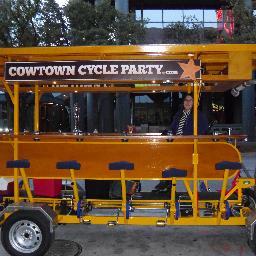 **NOW OPEN** The first and only pedal-powered, bar-hopping, party-rocking bike in Fort Worth!