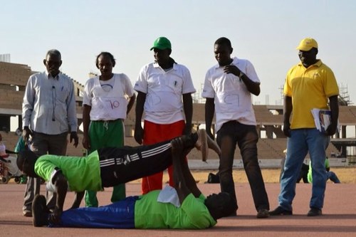 Supporting Sudan's Paralympic team in preparation for    
Rio 2016. 
Let the games begin!
Sport gives My Life Meaning