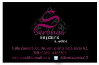 tiendaserenas12's profile picture. SERENAS, Ropa y Accesorios para damas a la moda actual. direccion: Calle Zamora, C.C.Uruven, Plata Baja, Local A2, telf 0269-450329