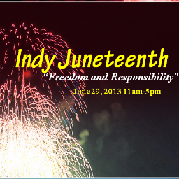 IndyJuneteenth's profile picture. 