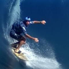Living the dream, one wave at a time.