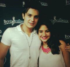 So quem sonha consegue alcançar .@luansantana Presidente: @anabeatrizboto Vice: @deborasuyane