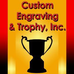 Custom Engraving and Trophy, Inc. provides high quality engraving for trophies, plaques, and other types of awards. Located in Raleigh, NC.