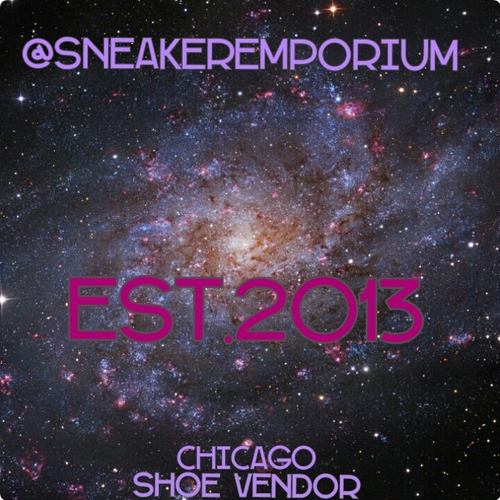 Shoe dealer via twitter. DM me for more information on buying and selling. Chicago Based. No Fakes!             ★★★★★