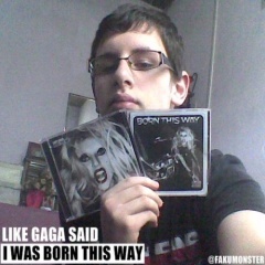 i love music, I ove @ladygaga ♥ is my inspiration for everything I carry in my heart and always carry with me her music, I'm a Li††le Mons†er a heart♥