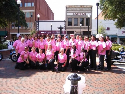 trying to save the tata's for the babies and the papas' fight breast cancer....