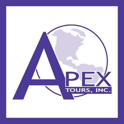 Located in Upstate NY, Apex Tours, Inc. designs, markets and conducts group travel for student and adult groups to both domestic and international destinations.