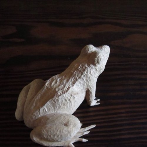 treefrogs1818's profile picture. 木で作品を制作してます。 昆虫、爬虫類やカエル 動物が大好き！